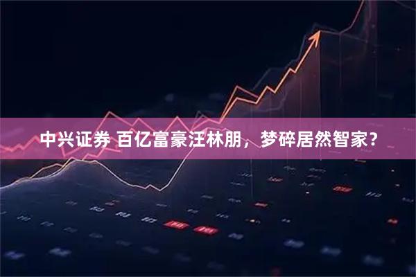 中兴证券 百亿富豪汪林朋，梦碎居然智家？